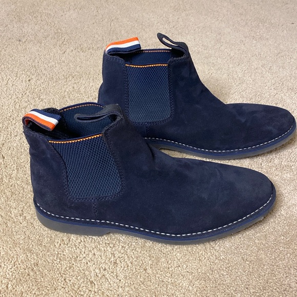 Vintage SuperDry Premium Cooos Black Boots/ Size 9 - Picture 1 of 5